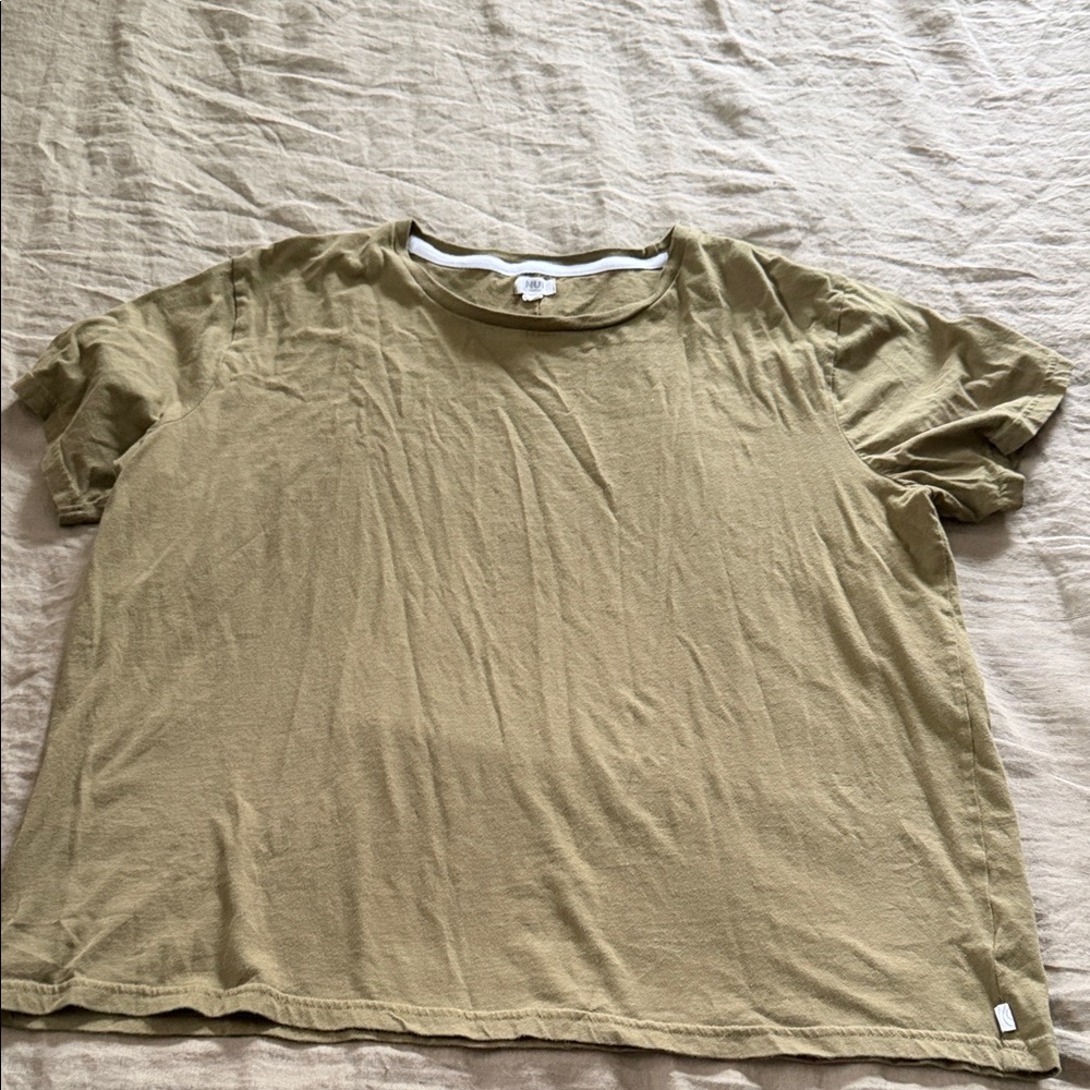 Womens NUI organic cotton t-shirt sz XXL